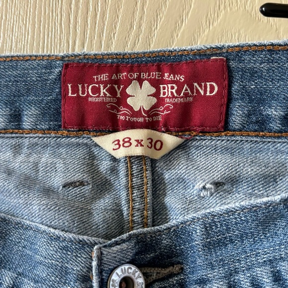 Lucky brand straight leg jeans Men’s 38/30 - Picture 4 of 4